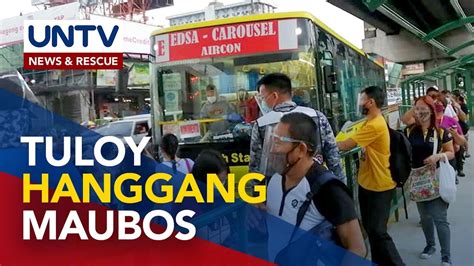 LTFRB Libreng Sakay Sa Ilalim Ng Service Contracting Program Tuloy