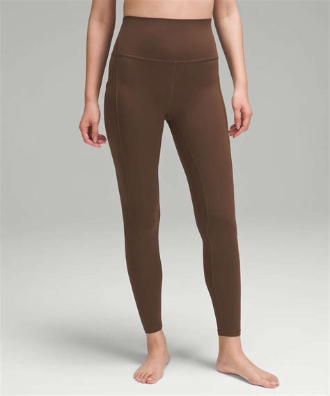 Lululemon Align High Rise Pant With Pockets 28 Java Lulu Fanatics