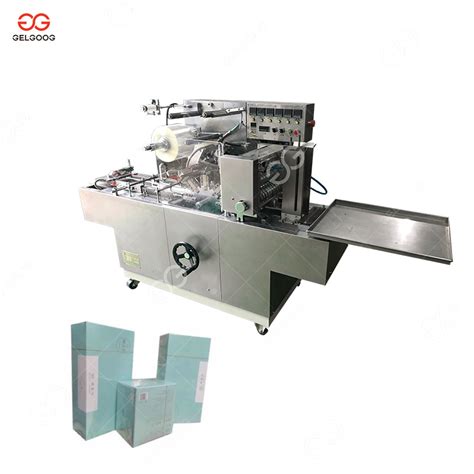 Automatic Perfume Box Small Cellophane Wrapping Machine China Small