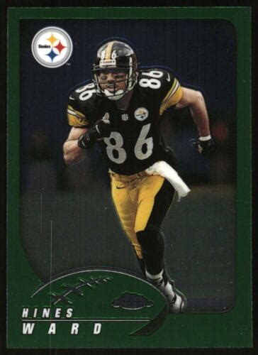 Topps Chrome Hines Ward Pittsburgh Steelers Ebay