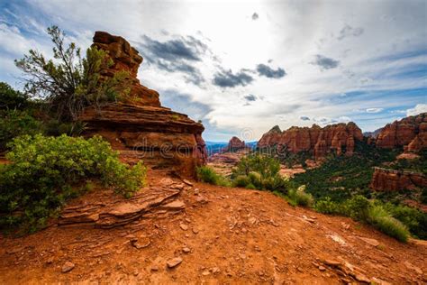 Beautiful Sedona Arizona Red Rock Landscape Stock Image Image Of Extreme Beauty 125751775