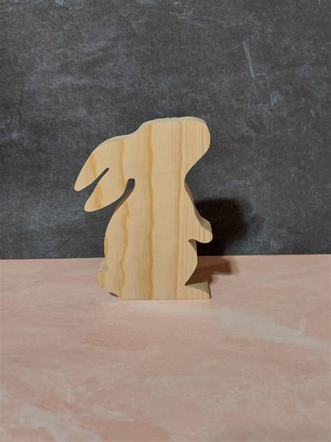 Unfinished Wood Easter Bunny Wooden Easter Bunny Wooden Easter Tier