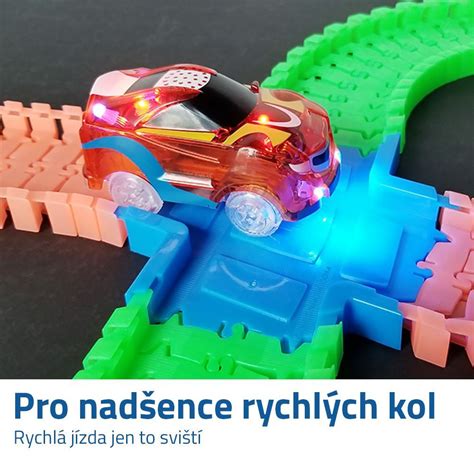 Svítící autodráha Darky cz