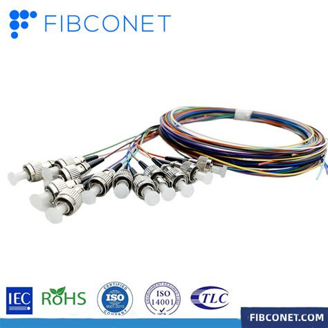 Ftth Mm M Singlemode Fc Upc Fiber Pigtail With Colors China