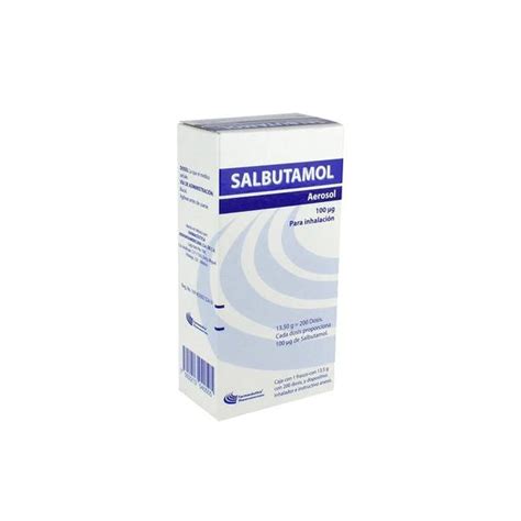 Albuterol Ventolin Salbutamol Generic Inhaler 100 Mcg 200 Dsg