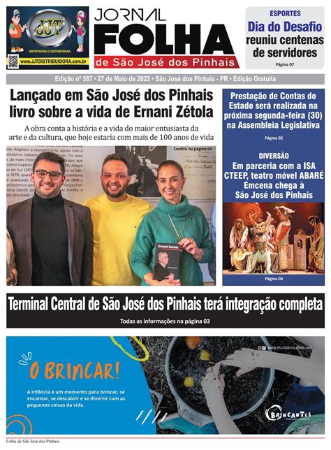 Jornal Folha de São José dos Pinhais by Jornais Arte Issuu