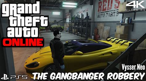 GTA 5 Online The Gangbanger Robbery Full Gameplay YouTube