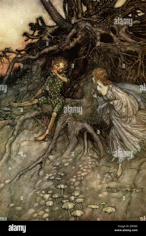 A Midsummer Night's Dream. Illustration by Arthur Rackham (1867 - 1939 ...