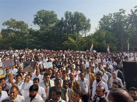 Jain Community Takes Out Silent Procession In Pali Rajasthan To