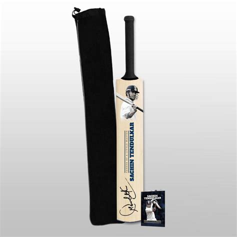 Sachin Tendulkar - Commemorative Facsimile Signed Mini Bat | Taylormade Memorabilia | Sports ...