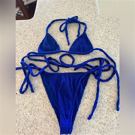 San Lorenzo Swim Royal Blue Bikini Poshmark