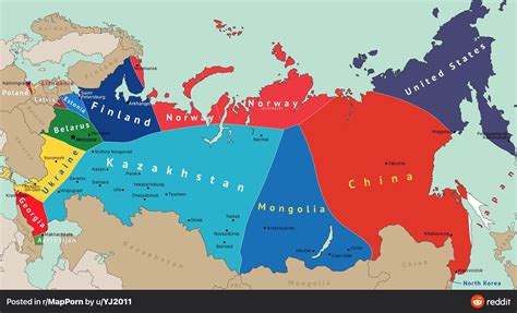 Partition of Russia (2023) : r/mapporncirclejerk