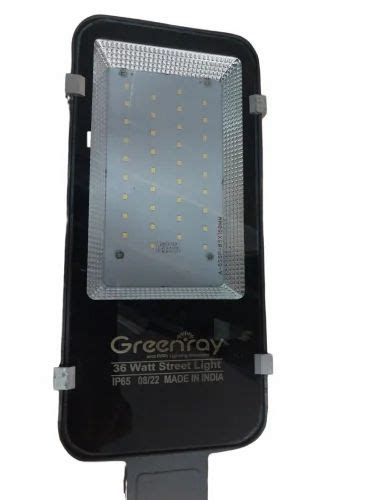 GREENRAY Cool White 36w Led Lens Street Light Aluminium At Rs 711