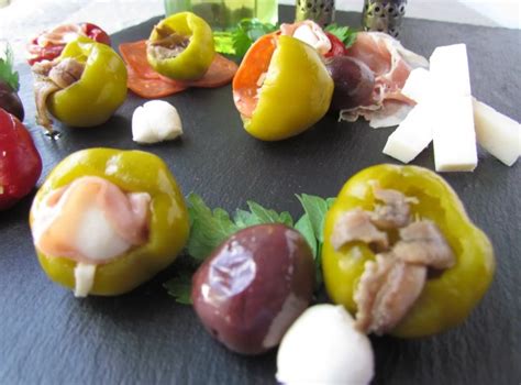 Classic Italian Stuffed Cherry Peppers - From Chef To Home