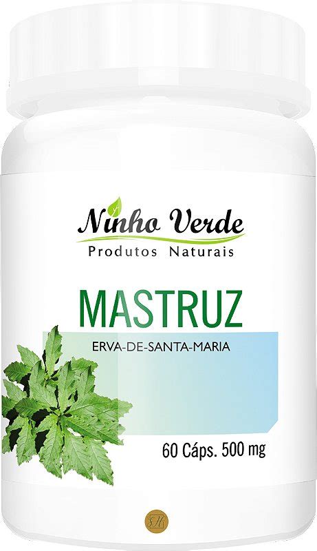 MASTRUZ MENTRUZ ERVA DE SANTA MARIA 500MG 60 CÁPSULAS NINHO VE