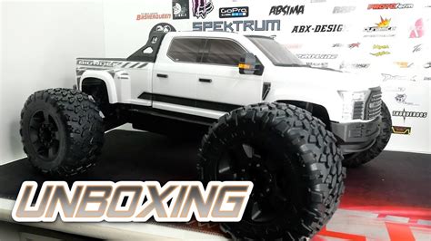 Arrma Big Rock Crew Cab S Beauty In White German Youtube