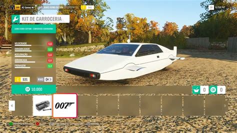 Forza Horizon 4 DLC 007 James Bond Edition Lotus Esprit S1 1977 YouTube