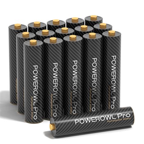 Powerowl Rechargeable Aaa Batteries Mah V Nimh Pack High