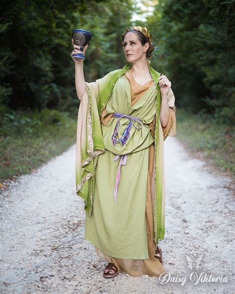 Easy Versatile Summer Garb For Ren Faire Sca Etc Ancient Roman Tunica Stola Palla Roman