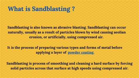 PPT Everything You Need To Know About Sandblasting PowerPoint