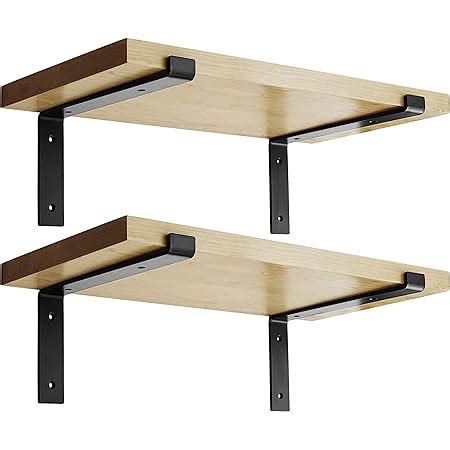 Amazon BATODA Shelf Brackets 12 Inch With Lip For DIY Floating