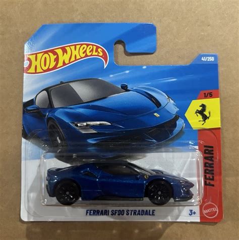 HOT WHEELS FERRARI SF90 Stradale 2026 Blue 1 5 41 250 4 38 PicClick UK