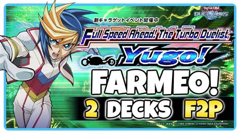 Como Farmear A YUGO Y Sus Speedroids 2 Decks F2P Yu Gi Oh Duel