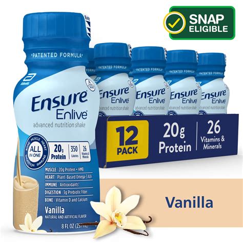 Ensure Enlive Meal Replacement Shake G Protein Calories