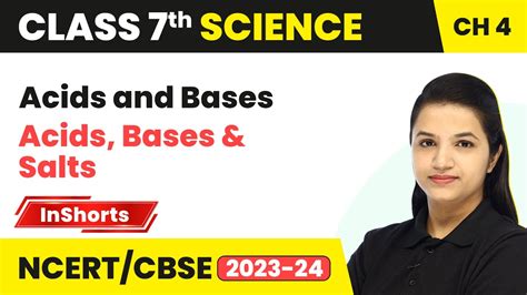 Acids Bases And Salts Class 7 Science Chapter 4 Acids And Bases