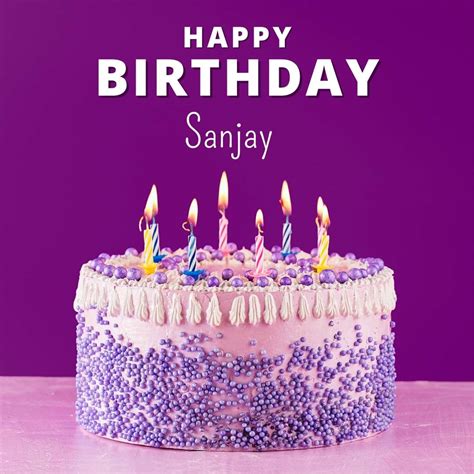 100 Hd Happy Birthday Sanjay Cake Images And Shayari