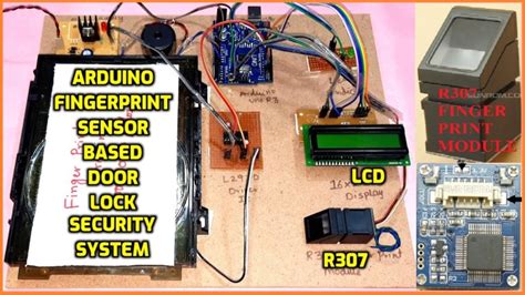 Arduino Fingerprint Sensor Based Door Lock Security System