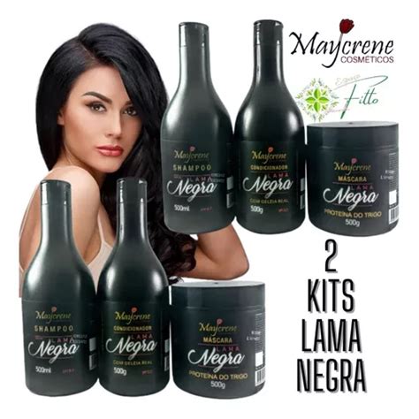 2 Kits Maycrene Matizador Lama Negra Ativador Tons Escuros MercadoLivre