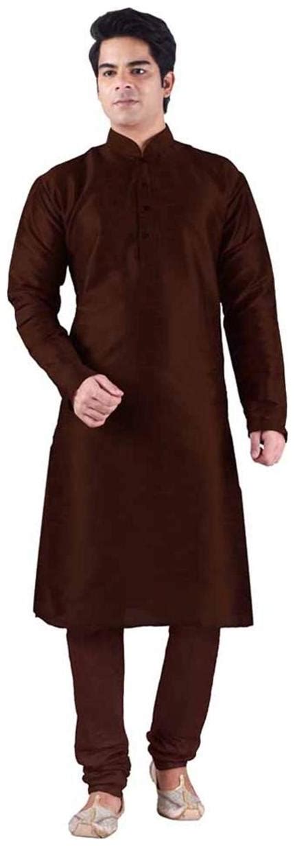 Buy Royal Kurta Men Brown Regular Fit Kurta Online At Low Prices In