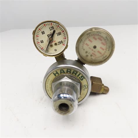 Harris 2 Stage Inert Gas Pressure Regulator Bullseye Industrial Sales