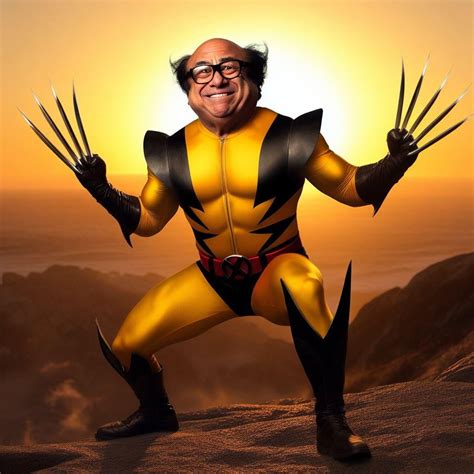 danny devito as the wolverine : r/weirddalle