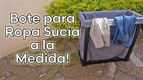 Como Hacer Un BOTE PARA ROPA SUCIA A LA MEDIDA CON SOBRANTES DE MADERA