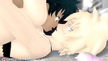 My Hero Academia Ese Deku se folla a la mamá milf del imbécil de Bakugo XVIDEOS