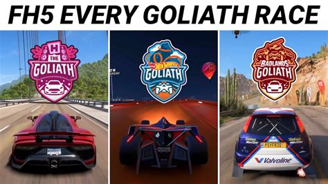 Forza Horizon All Goliath Races Every Finale In Fh Hot Wheels