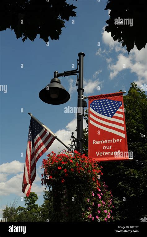 USA flag & Banner Stock Photo - Alamy