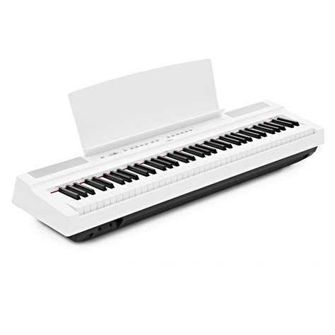 Yamaha P121 Piano Digital, Branco na Gear4Music.com