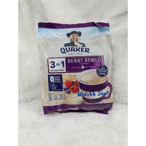 Jual Oatmeal Quaker 3 In 1 Quaker Oatmeal 3In1 Malaysia Quaker