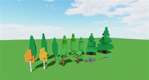 Blocky Nature Assets Pack Creations Feedback Developer Forum Roblox