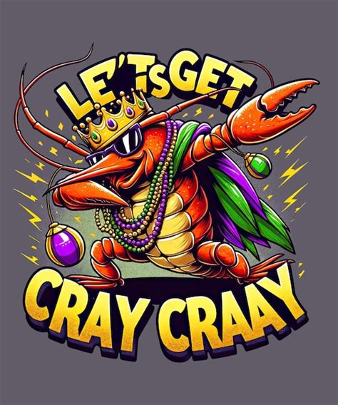 Premium Psd Mardi Gras Crawfish Fiesta