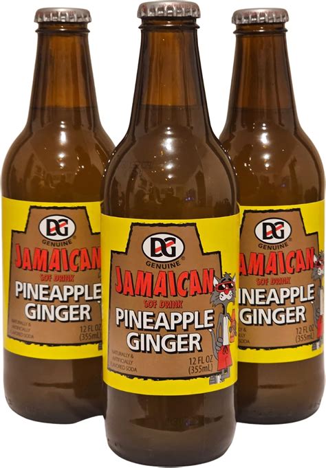 Amazon D G Jamaican Sof Drink Genuine Glass Bottles 3pk