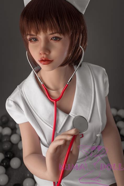 156cm 5ft1 Head 35 Sanhui Doll E Cup Silicone Sex Doll Nurse S Uniform