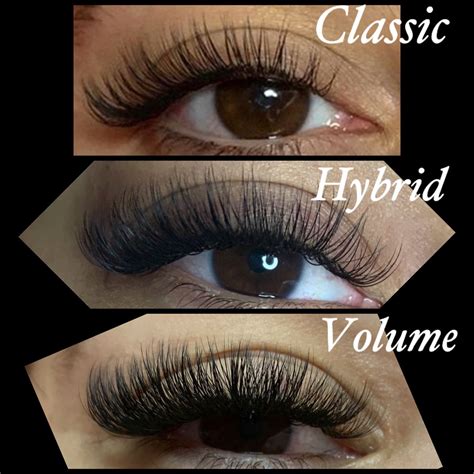 Classic Lashes Vs Hybrid Lashes Vs Volume Lashes Lashes Fake