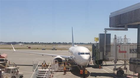 Flair Airlines F Yvr Yeg Airport Pushback Starting Up And Takeoff