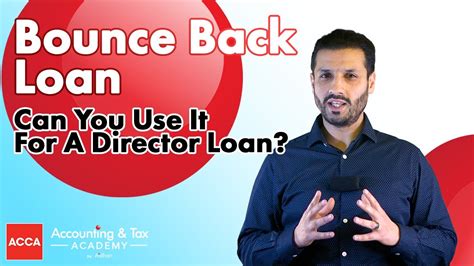 Bounce Back Loan Can You Use This For A Director Loan Youtube