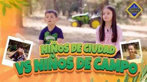 Experimento social eres niño de ciudad o de campo VERSIÓN