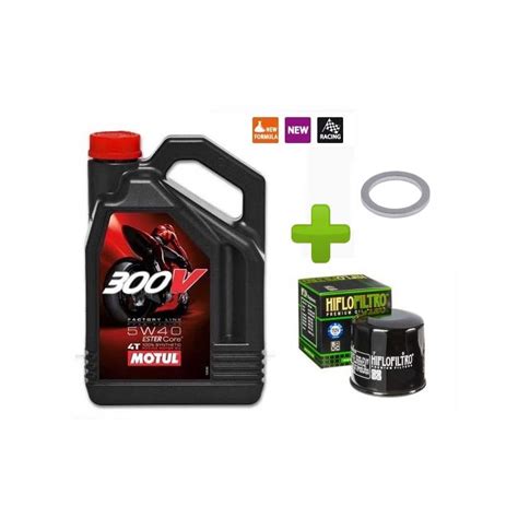 Pack 300 V FACTORY LINE ROAD RACING 5W40 filtre offert à 55 00